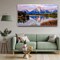 2 Pack Diamond Painting Kits,Large 5D DIY Mountain Lake Diamond Painting Kits for Adults,DIY Full Drill Crystal Rhinestone Arts and Crafts